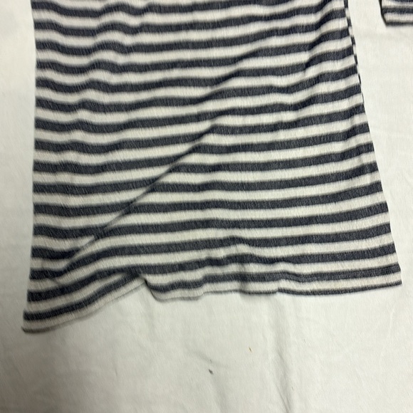 Michael Stars for Anthropologie stripped 3qtr sleeve tee - size M/L - Picture 5 of 8